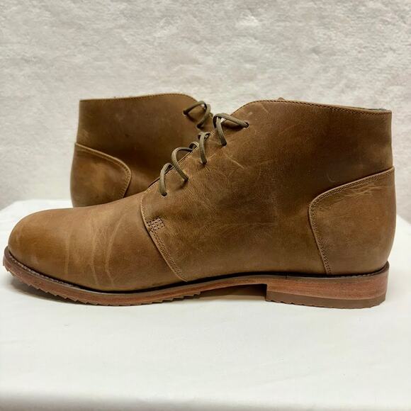 Nisolo Everyday Chukka Brown Leather Boot Men's Size 8.5 - Picture 8 of 14